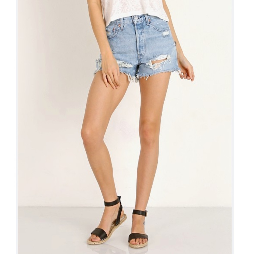 Levi’s 501 High Rise Denim Short